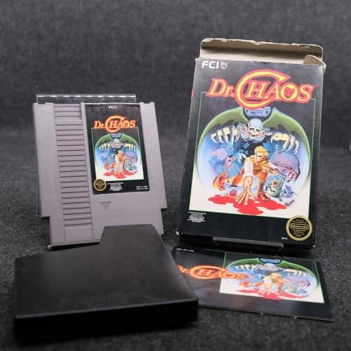 Dr. Chaos (NES) CIB - Authentic Good Condition