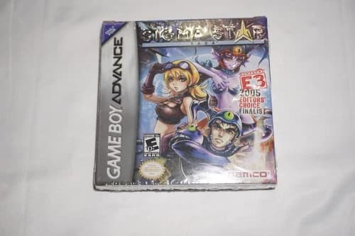 Sigma Star Saga (Nintendo Game Boy Advance GBA Gameboy) Complete in Box CIB