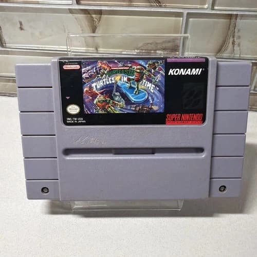 Teenage Mutant Ninja Turtles IV: Turtles (SNES) - Authentic & Tested