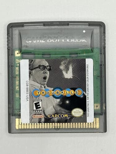 Trouballs (Nintendo Game Boy Color, 2001) Cartridge Only - Tested & Works