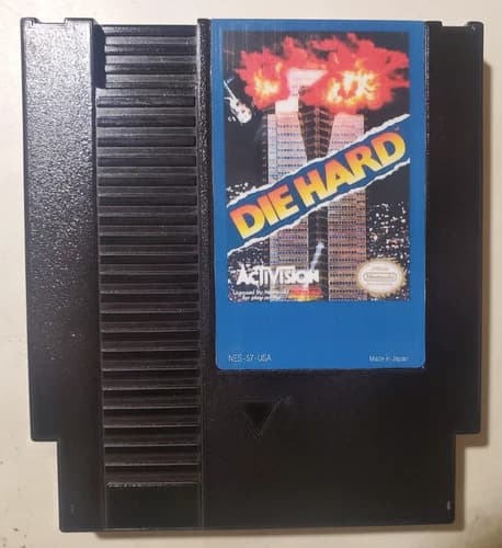 Die Hard NES Nintendo Entertainment System NTSC Black shell