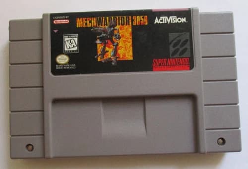MECHWARRIOR 3050 Super Nintendo SNES Authentic