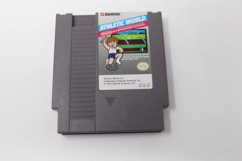 Athletic World (Nintendo NES) Authentic Game Cart Only - Tested