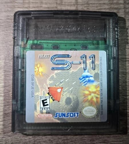 Project S-11 (Nintendo Game Boy Color, 2000) Tested And Working