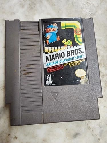 The Original Mario Bros Arcade Classics Series Nes Cartridge Only