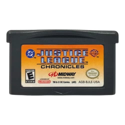Justice League Chronicles (Nintendo Game Boy Advance 2003) GBA Authentic