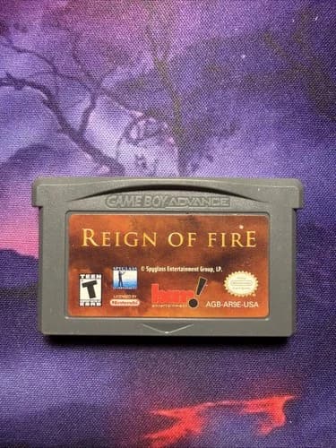 Nintendo Gameboy Advance Reign of Fire Cartridge Only