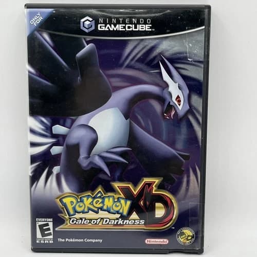 Tested Pokemon XD Gale of Darkness Nintendo GameCube 2005 Complete With Manual