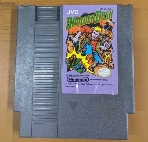 Boulder Dash (Nintendo Entertainment System, 1990)