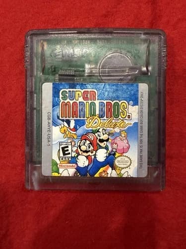 Super Mario Bros. Deluxe Game Boy Color Nintendo GBC 1998 Edition, Tested