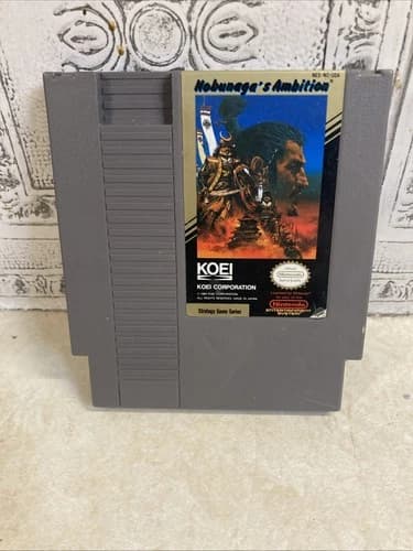 Nobunaga's Ambition (NES, 1989) Cart Only