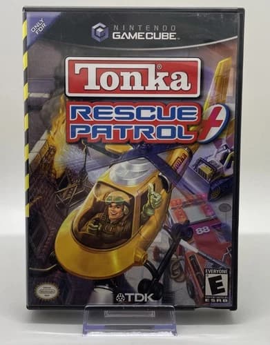 Tonka Rescue Patrol (Nintendo GameCube, 2003) Complete With Manual