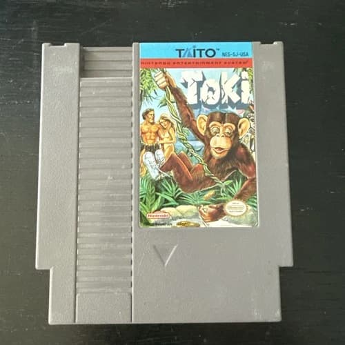 Toki Nintendo NES. Game Only. Working.