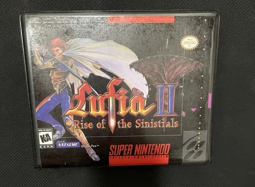 Lufia 2: Rise of the Sinistrals - Super Nintendo SNES - Tested and Working