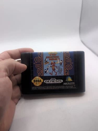 The Adventures of Rocky and Bullwinkle and Friends Sega Genesis Tested Working