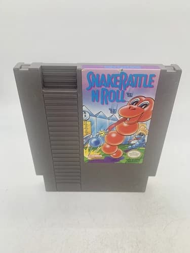 Snake Rattle 'n' Roll (Nintendo Entertainment System, 1991) Cart Only Tested