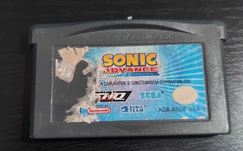 Sonic Advance (Nintendo Game Boy Advance, 2002) - authentic, tested