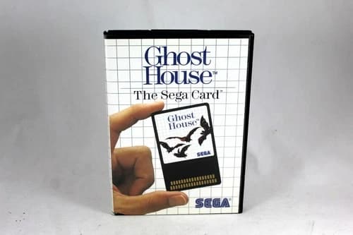 Sega Master System Card Ghost House Complete in Box CIB Tested