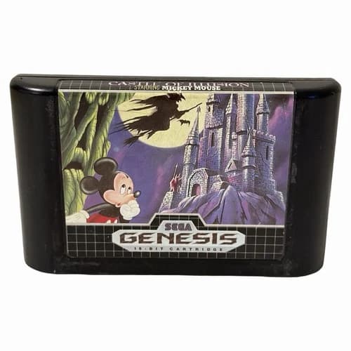Castle of Illusion Starring Mickey Mouse (Sega Genesis, 1990) Cartridge Only