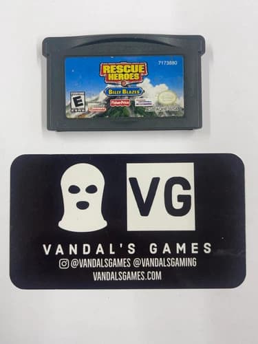 GBA - Rescue Heroes Billy Blazes Nintendo Gameboy Advance Cart Only #111