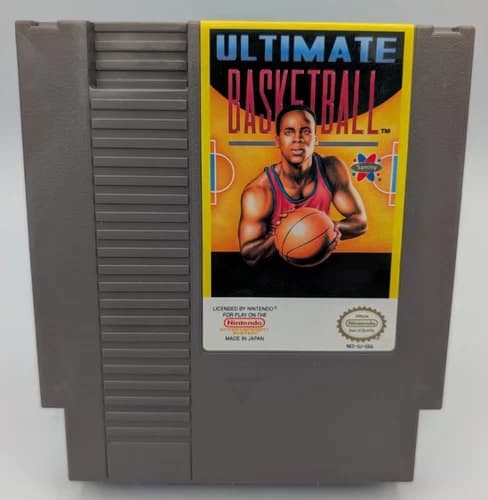 Ultimate Basketball (Nintendo Entertainment System, 1990) - Authentic - Tested