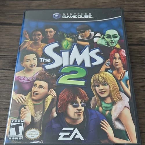 Electronic Arts The Sims 2 Simulation Nintendo GameCube Complete Minty!