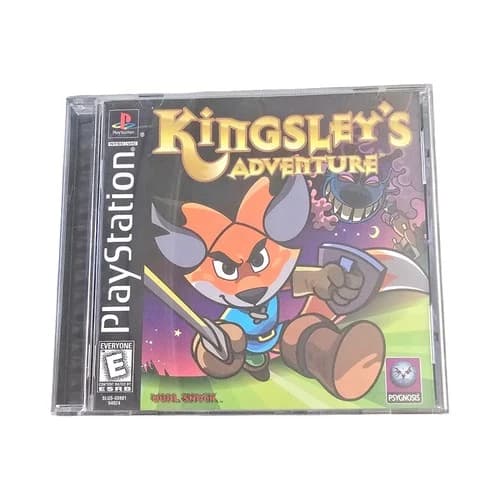 Kingsley's Adventure (Sony PlayStation 1, 1999) CIB Tested w/Reg Card