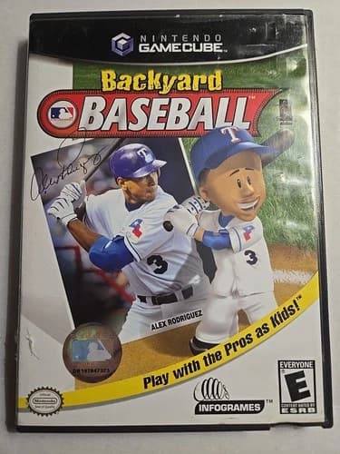 Backyard Baseball (Nintendo GameCube, 2003) Complete CIB Authentic Rare - Tested