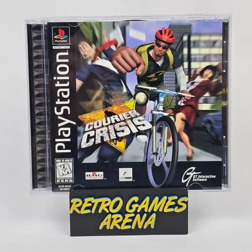 Courier Crisis (PlayStation 1 PS1) CIB COMPLETE