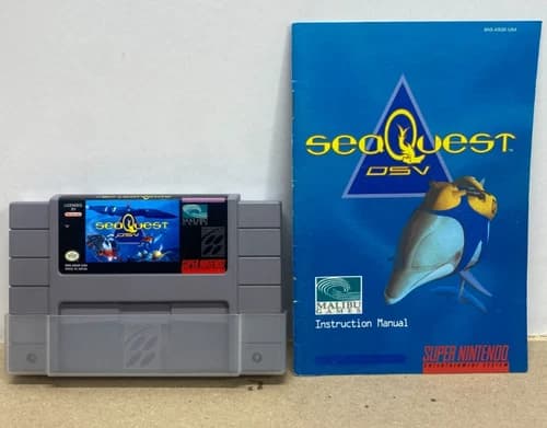SeaQuest DSV (Super Nintendo SNES)