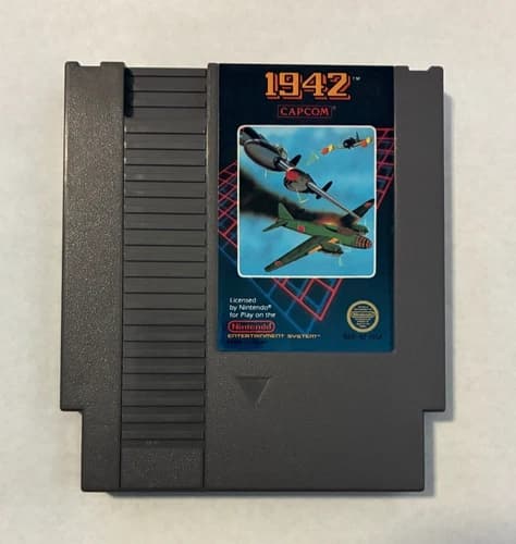 1942 (Nintendo NES, 1986) Cartridge Only - Tested!