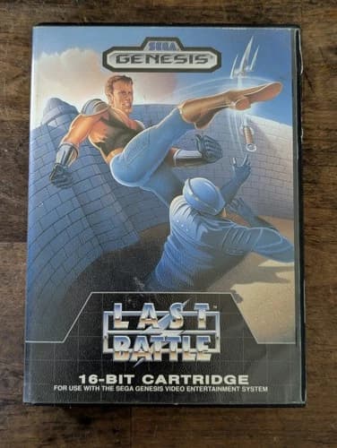 Last Battle (Sega Genesis, 1990) CIB
