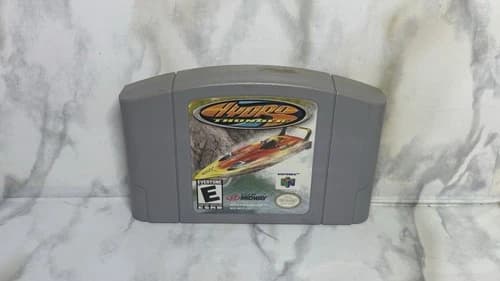 Hydro Thunder Nintendo N64 Grey Cart RARE Variant, 2000 Release, Tested