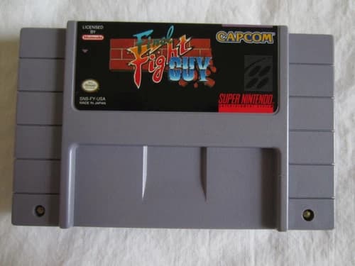 Final Fight Guy (SNES) Super Nintendo Cartridge Only 1992 Capcom Authentic RARE