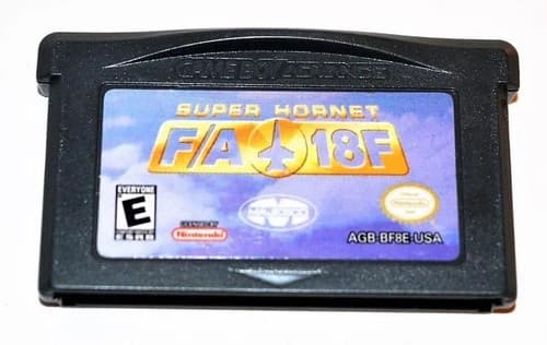 SUPER HORNET F/A-18F NINTENDO GAMEBOY ADVANCE SP GBA