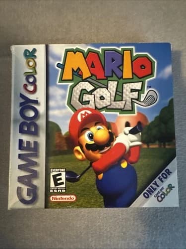 Mario Golf (Nintendo Game Boy Color) Complete Authentic & Tested