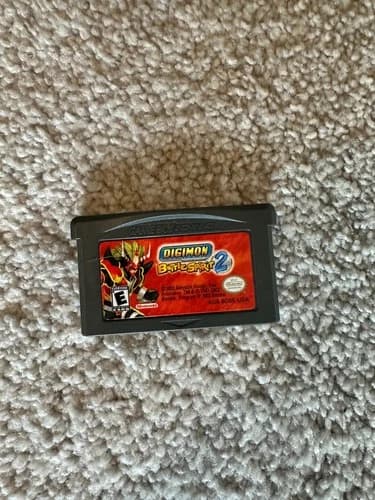 Digimon Battle Spirit 2 GBA (GameBoy Advance, 2003) Cartridge Only, TESTED