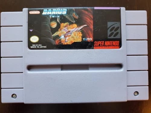 Darius Twin Authentic SNES Game (Super Nintendo Entertainment System, 1991)