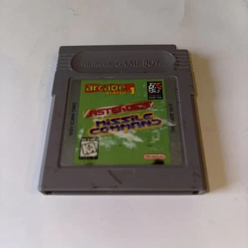 Arcade Classics No. 1: Asteroids Missile Command (Nintendo Game Boy, GB) Tested