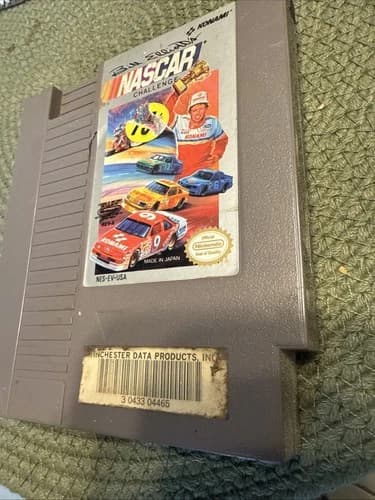 Bill Elliott's NASCAR Challenge NES AUTHENTIC original Nintendo