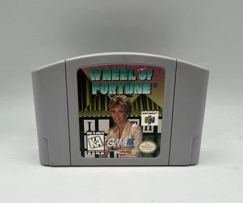 Wheel of Fortune N64 Nintendo 64 Cartridge Only