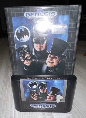 Sega Genesis (CIB) - Batman Returns - Complete Manual Tested Authentic