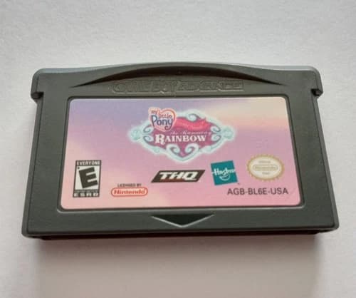 MY LITTLE PONY The Runaway Rainbow NINTENDO Game Boy ADVANCE Game Genuine MLP