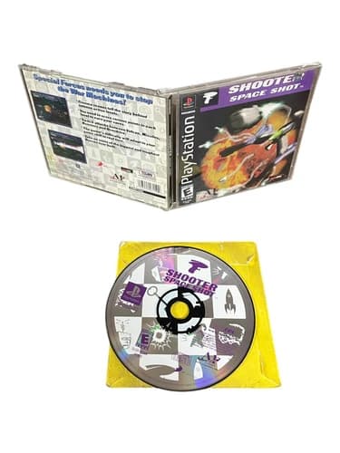 Sony PlayStation 1 PS1 CIB COMPLETE TESTED Shooter Space Shot