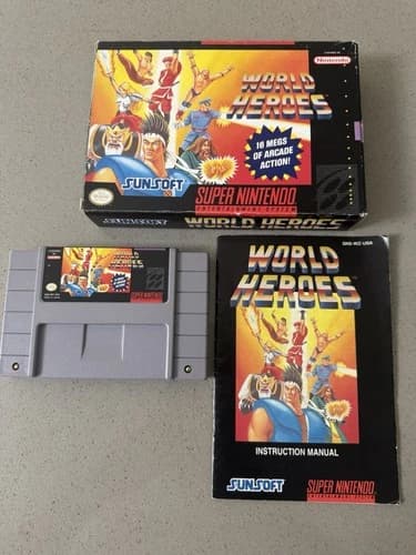World Heroes (Super Nintendo Entertainment System, 1993)