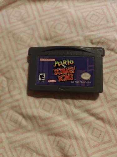 Mario vs. Donkey Kong Nintendo Game Boy Advance GBA Authentic Cartridge