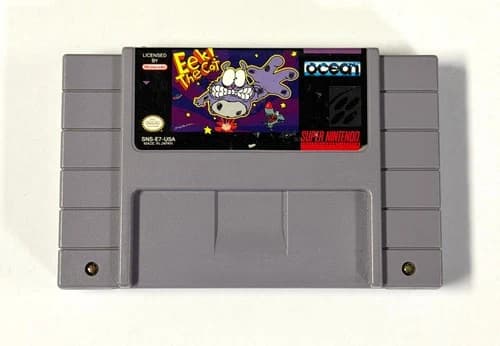 Eek! The Cat (Super Nintendo SNES, 1991) *Cartridge Only*