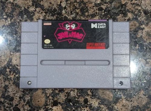 Joe And Mac Super Nintendo SNES - Cartridge Only