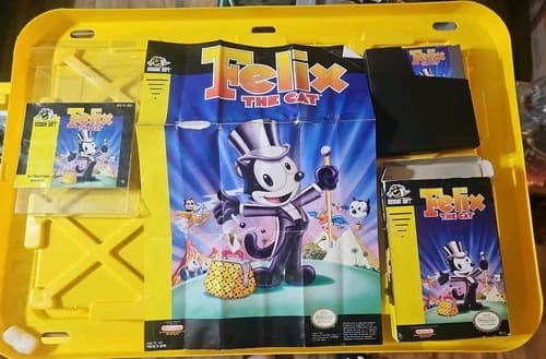 FELIX THE CAT NINTENDO ENTERTAINMENT SYSTEM 100% Authentic!!!