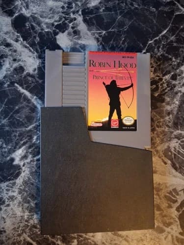 Robin Hood Prince of Thieves Nintendo NES Authentic Tested Contacts Cleaned